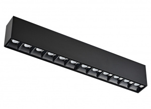 Светильник линейный для шинопровода HL GRILLE linear 30вт Black