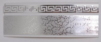 Лента декоративная "Греция" для ПВХ карниза (Серебро)