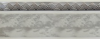 Лента декоративная "Греция" для ПВХ карниза (Белый мрамор)