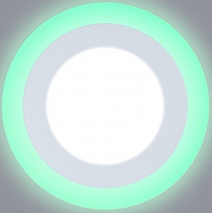 Светодиодный светильник LPL 6+3 зеленый, 4000К