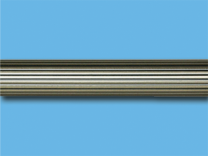 Труба металлическая рифленая 1,6 м (Антик) Ø 16 мм.