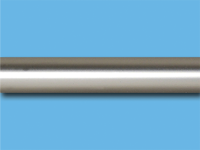 Труба металлическая гладкая 2 м (Сатин) Ø 16 мм.