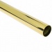 Труба металлическая гладкая 1,6 м (Глянцевое золото) Ø 16 мм.